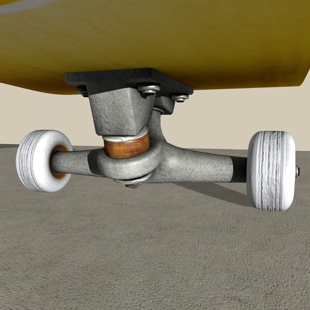 Fully rigged Skateboard preview image 5